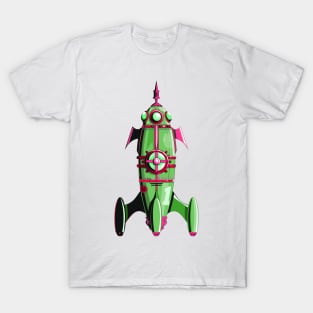 Steampunk Rocket T-Shirt